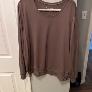 Brown Anybody light weight shirt. Size XL. New without tags.
